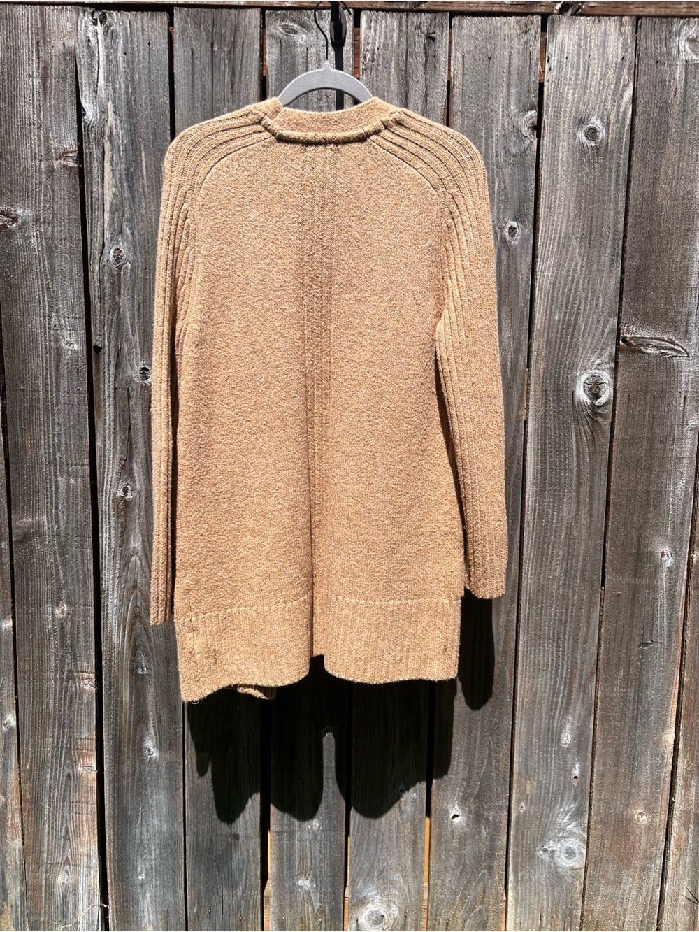 Christian Siriano New York tan open cardigan duster size XS - Picture 7 of 11